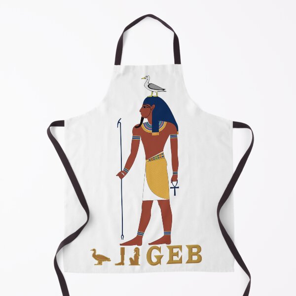 Item preview, GEB (Greek Name) God of Ancient Egypt with Hieroglyphics designed and sold by SWATARA.