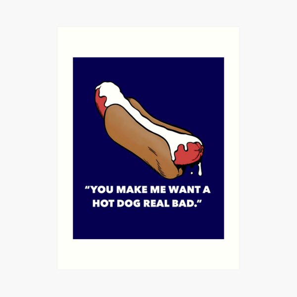 Hot Dog Art Print