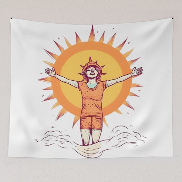 Item preview, Beautiful Design with a Sun Worshipper designed and sold by DonDiLuca.
