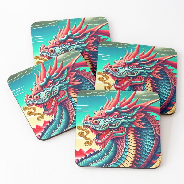 Item preview, Dragon Chinese Gift Sky Surreal Surrealistic Surrealism designed and sold by Anticulture.