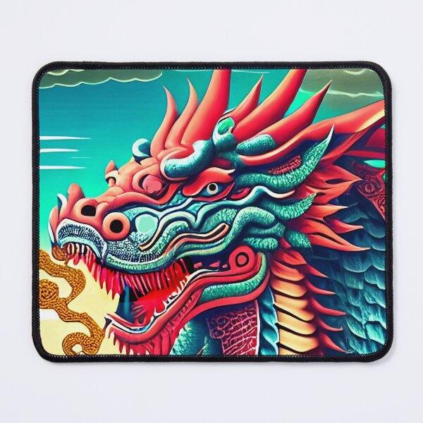 Item preview, Dragon Chinese Gift Sky Surreal Surrealistic Surrealism designed and sold by Anticulture.