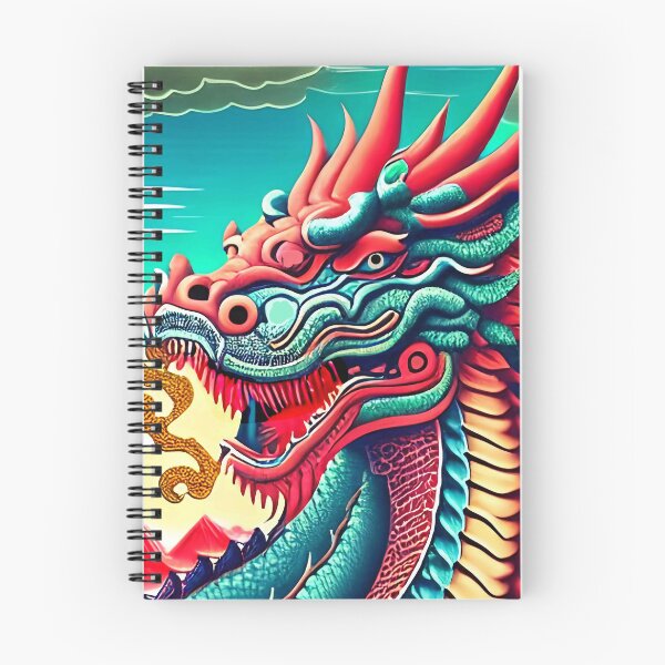 Item preview, Dragon Chinese Gift Sky Surreal Surrealistic Surrealism designed and sold by Anticulture.