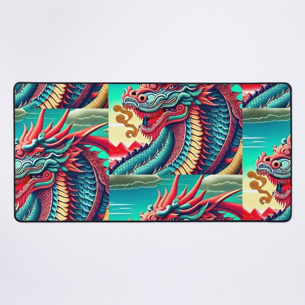 Item preview, Dragon Chinese Gift Sky Surreal Surrealistic Surrealism designed and sold by Anticulture.