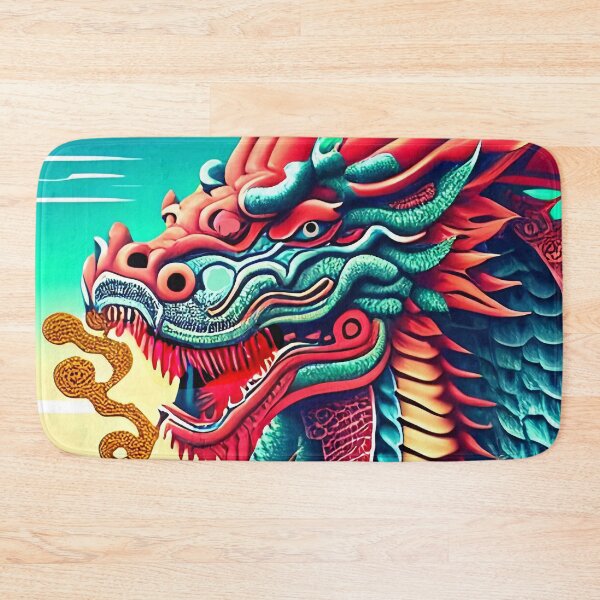 Item preview, Dragon Chinese Gift Sky Surreal Surrealistic Surrealism designed and sold by Anticulture.