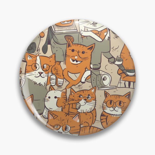 Item preview, "Mystical Paws: Imaginative and Surrealistic Cat Creatures designed and sold by EGeorgia2498.