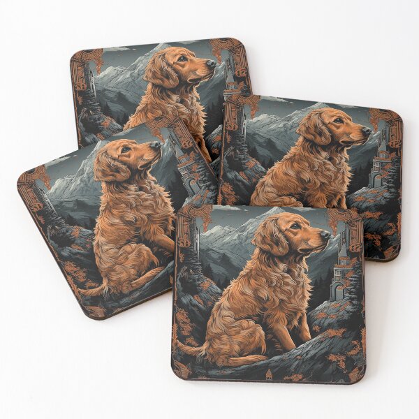 Item preview, Majestic Golden Retriever designed and sold by k2lu533.