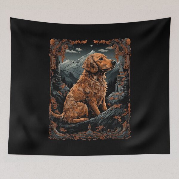 Item preview, Majestic Golden Retriever designed and sold by k2lu533.