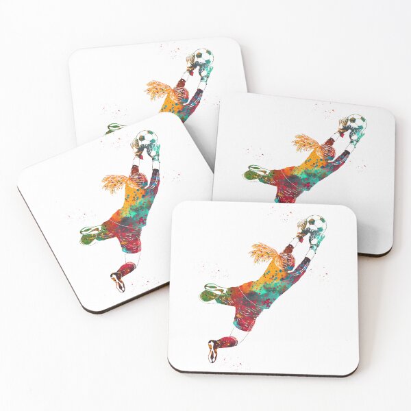 Item preview, Soccer Player Girl Goalie designed and sold by Liededrom..