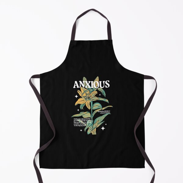 Item preview, Anxiety Awareness Floral Design | A Mental Health Art for Self-Care and Mental Wellness with Positive Affirmations and Botanical Design designed and sold by OODHA.
