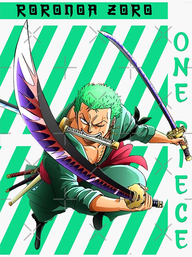 Roronoa Zoro Sticker -  Israel