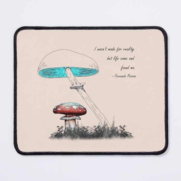 Item preview, Ink mushroom with quote designed and sold by AR-Illustration.