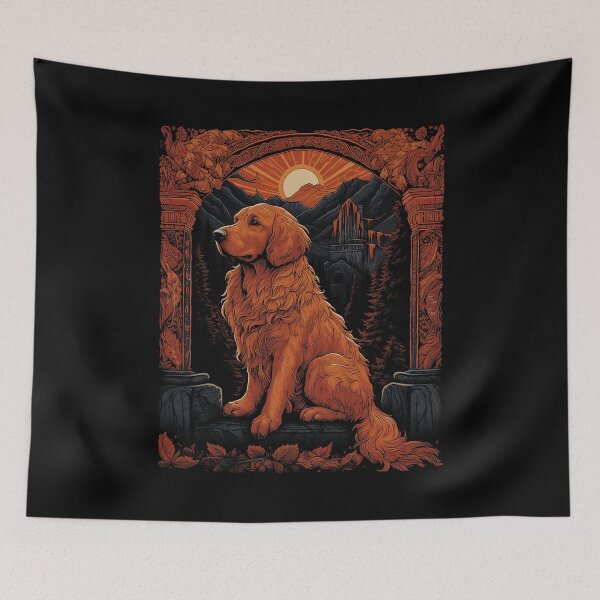 Item preview, Loyal Golden Retriever designed and sold by k2lu533.