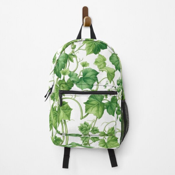 Item preview, Vibrant Vintage Ivy Vines: Hand-Drawn Greenery on a Crisp White Canvas designed and sold by EndlessTextures.