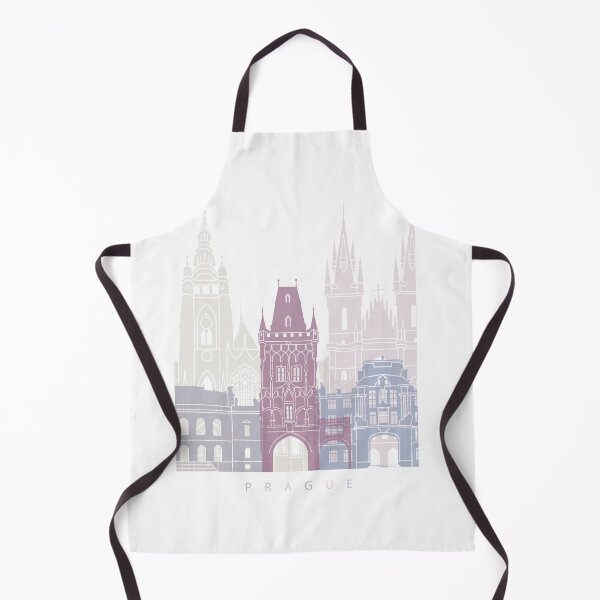 Item preview, PRAGUE SKYLINE POSTER PASTEL designed and sold by paulrommer.