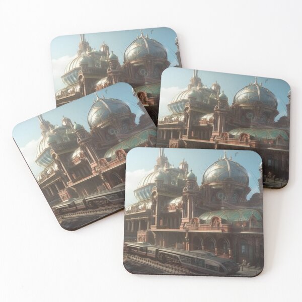 Item preview, Future Train : A Steampunk Future Concept Piece. designed and sold by ArcStormDesigns.