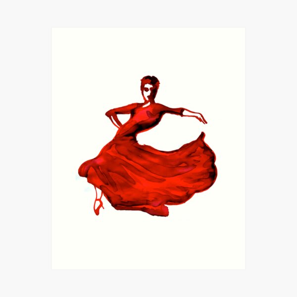 Falda de flamenco niña - Le côté danse