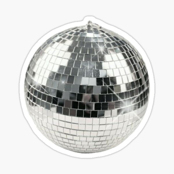 DJ Disco Dancing Ball Sticker for Sale by ianlewer