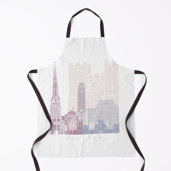 Item preview, PRESTON SKYLINE POSTER PASTEL designed and sold by paulrommer.