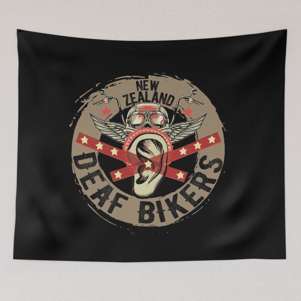 Item preview, Deaf bikers New Zealand designed and sold by themoniae.