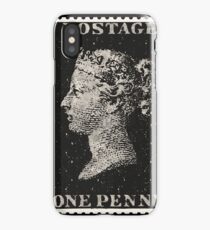 The Penny Black Postage Stamp iPhone Case
