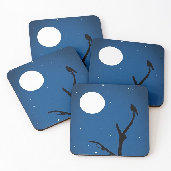 Item preview, Midnight Magic Landscape Illustration designed and sold by DFLC Prints.