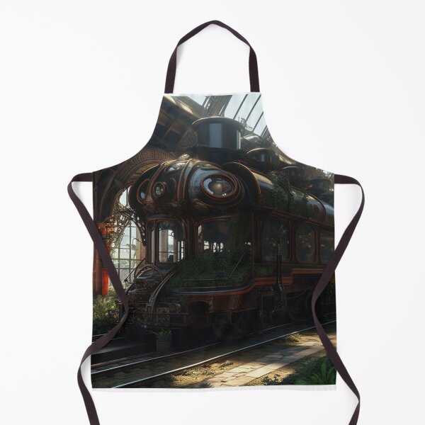 Item preview, Last Train to Nowhere : Abandoned Steampunk Trainstation designed and sold by ArcStormDesigns.