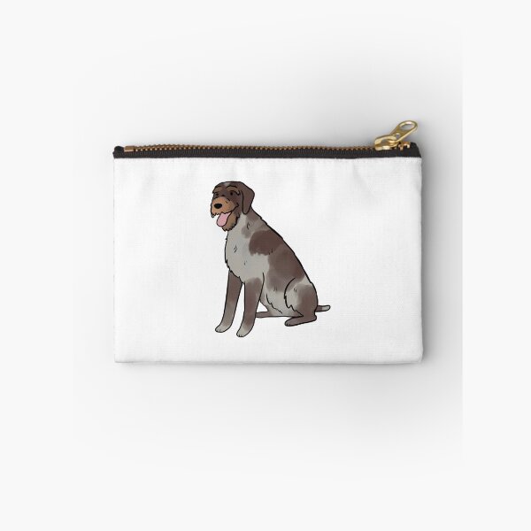 Item preview, German wirehaired pointer cute illustration  designed and sold by Yarafantasyart.