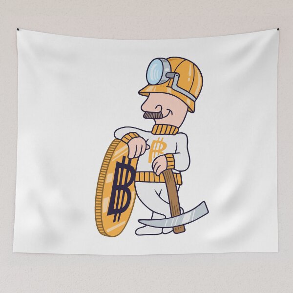 Item preview, Bitcoin mining #8 (BTC) designed and sold by StreetNoise.