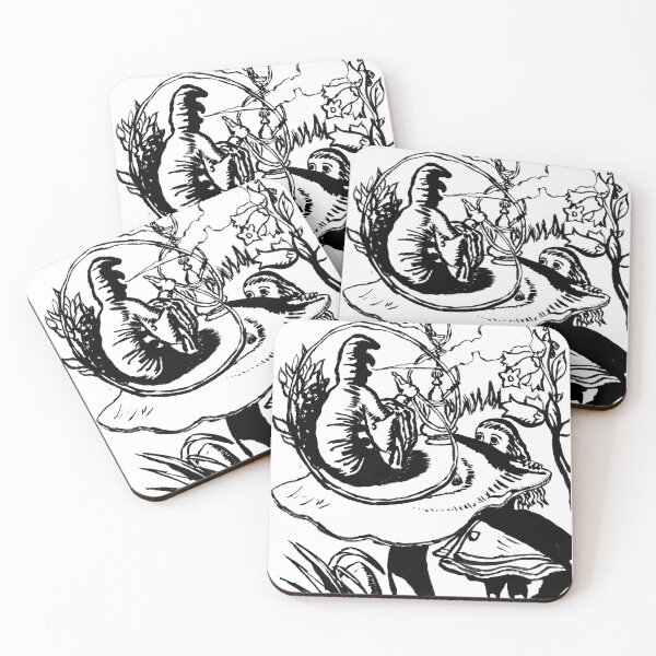 Item preview, Alice and the Caterpillar designed and sold by Fiona  Lohrbaecher.