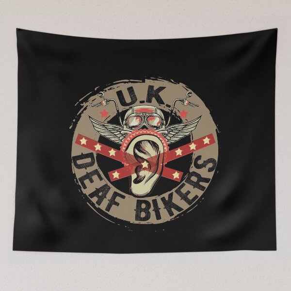 Item preview, Deaf bikers UK designed and sold by themoniae.