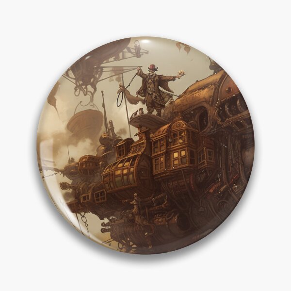 Item preview, Exploring the World of Brass and Steam : A Steampunk Concept Piece designed and sold by ArcStormDesigns.
