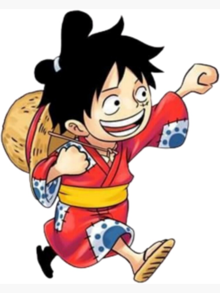 Chibi Wano Luffy | Greeting Card