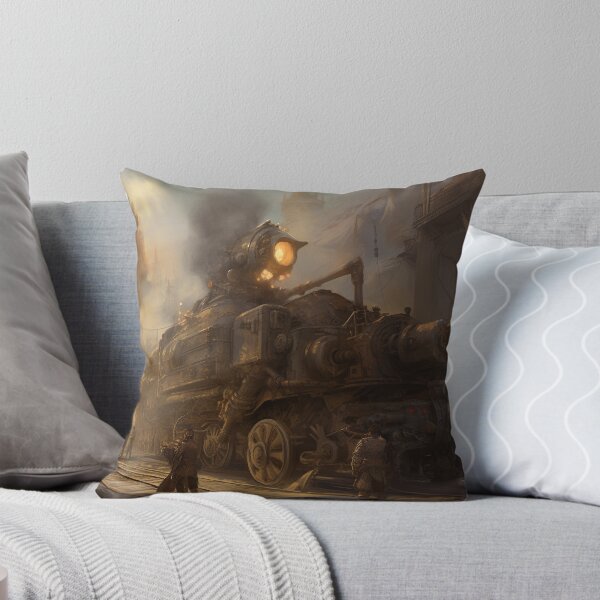 Item preview, Armoured Train : Steampunk Concept Art designed and sold by ArcStormDesigns.