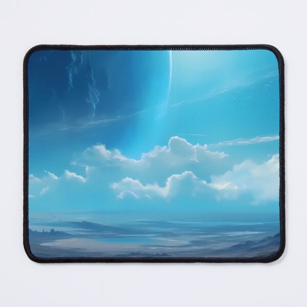 Item preview, Blue Horizons: A Rocky Alien World Under Azure Skies designed and sold by MonsterMatt87.
