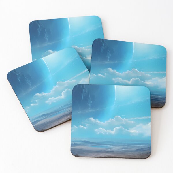Item preview, Blue Horizons: A Rocky Alien World Under Azure Skies designed and sold by MonsterMatt87.