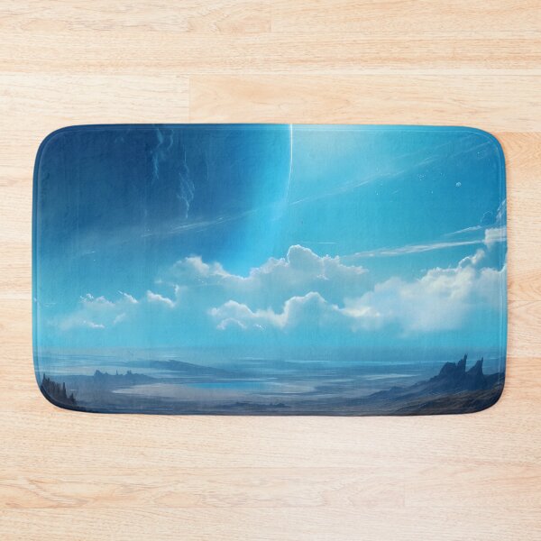 Item preview, Blue Horizons: A Rocky Alien World Under Azure Skies designed and sold by MonsterMatt87.