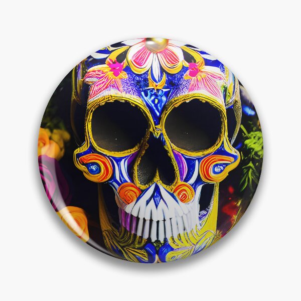 Item preview, BIKER STYLE MOTO FLOWER SKULL FASHION designed and sold by Mark Fischer.