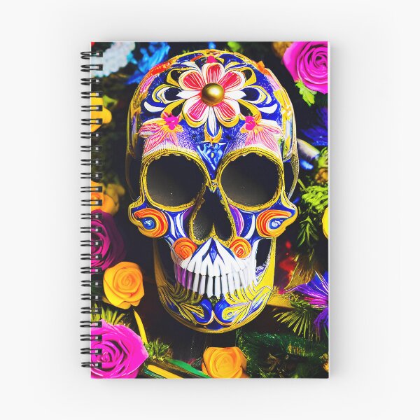 Item preview, BIKER STYLE MOTO FLOWER SKULL FASHION designed and sold by Mark Fischer.