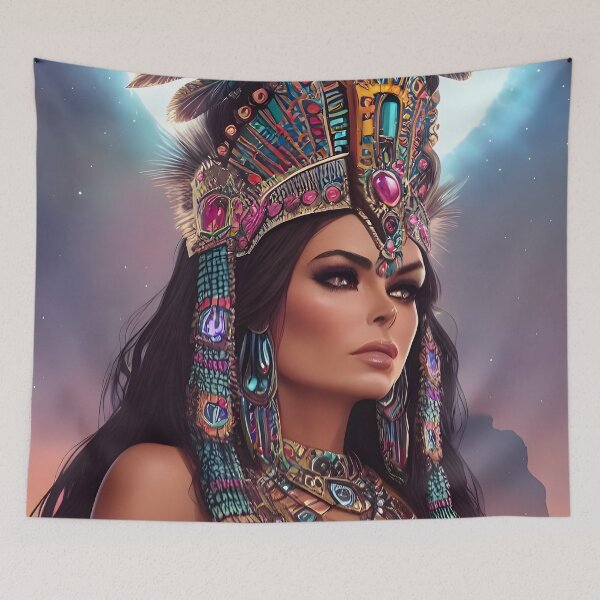 Item preview, Aztec Goddess of the Sun designed and sold by magikman65.