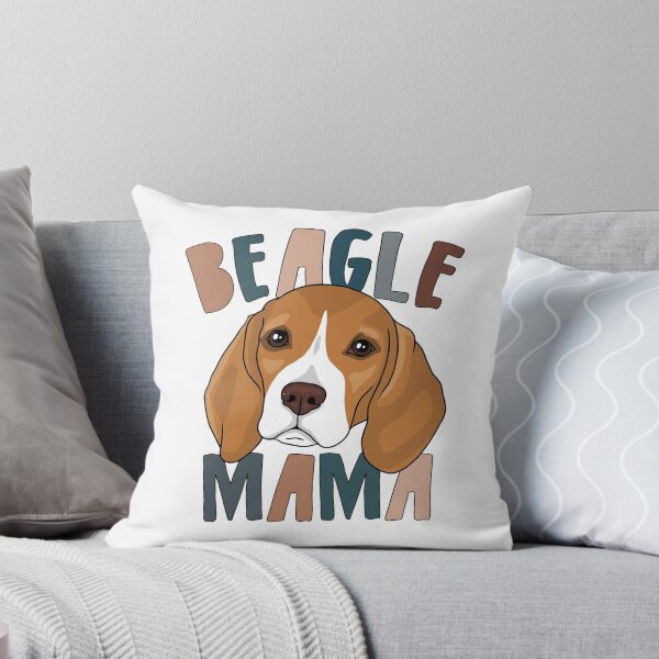 Artikelvorschau, Beagle Mama, Retro süß entworfen und verkauft von printify.