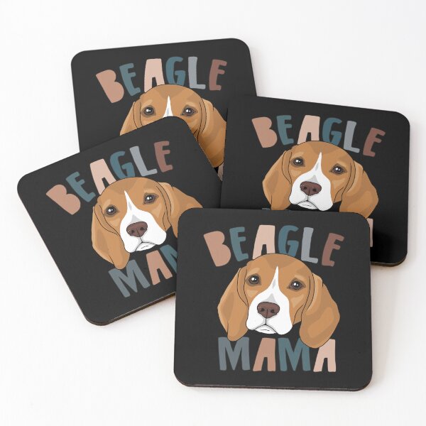 Artikelvorschau, Beagle Mama, Retro süß entworfen und verkauft von printify.