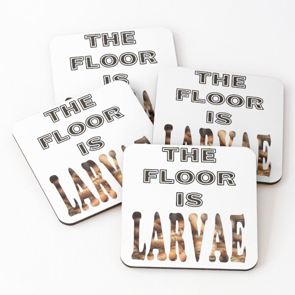 Item preview, The floor is Larvae designed and sold by AiBroughtToLife.