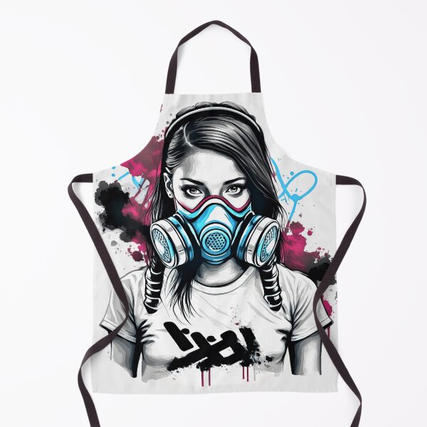 Item preview, Girl Wearing Mask Art designed and sold by NTGUILTY.