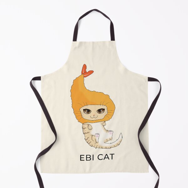 Item preview, Ebi Fry Fried Shrimp Cat designed and sold by akwl-design.