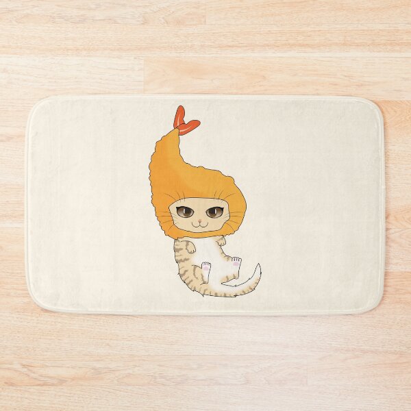 Item preview, Ebi Fry Fried Shrimp Cat designed and sold by akwl-design.