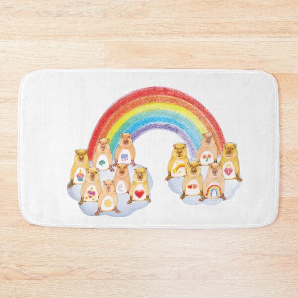 Item preview, A rainbow of capybaras  designed and sold by umasharda.
