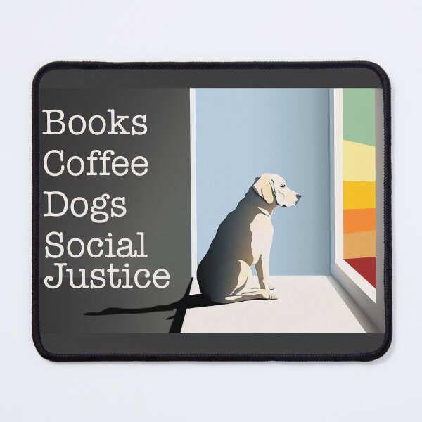 Item preview, Books, coffee, dogs and social justice designed and sold by viva121.