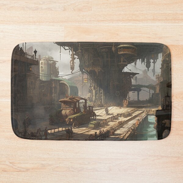 Item preview, Steampunk City Block - Concept Art designed and sold by ArcStormDesigns.