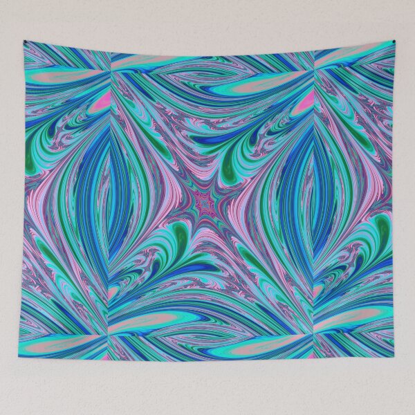 Item preview, Swirling Paint -  Blue Pink designed and sold by Markomark.