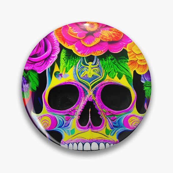 Item preview, BIKER STYLE MOTO FLOWER SKULL FASHION designed and sold by Mark Fischer.
